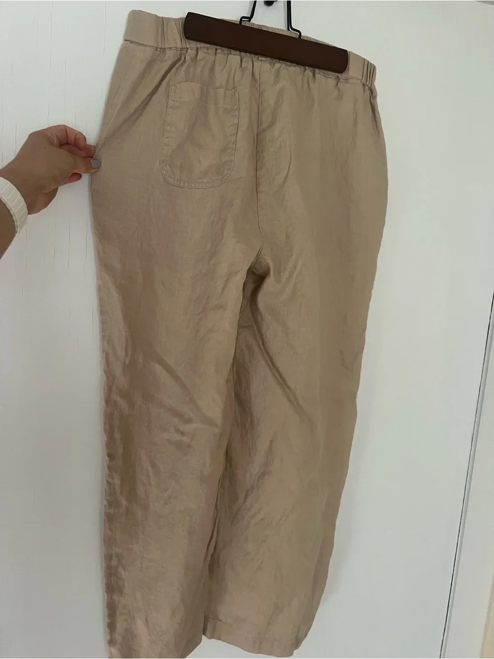 Quince Women’s Relaxed Linen Pants in Natural